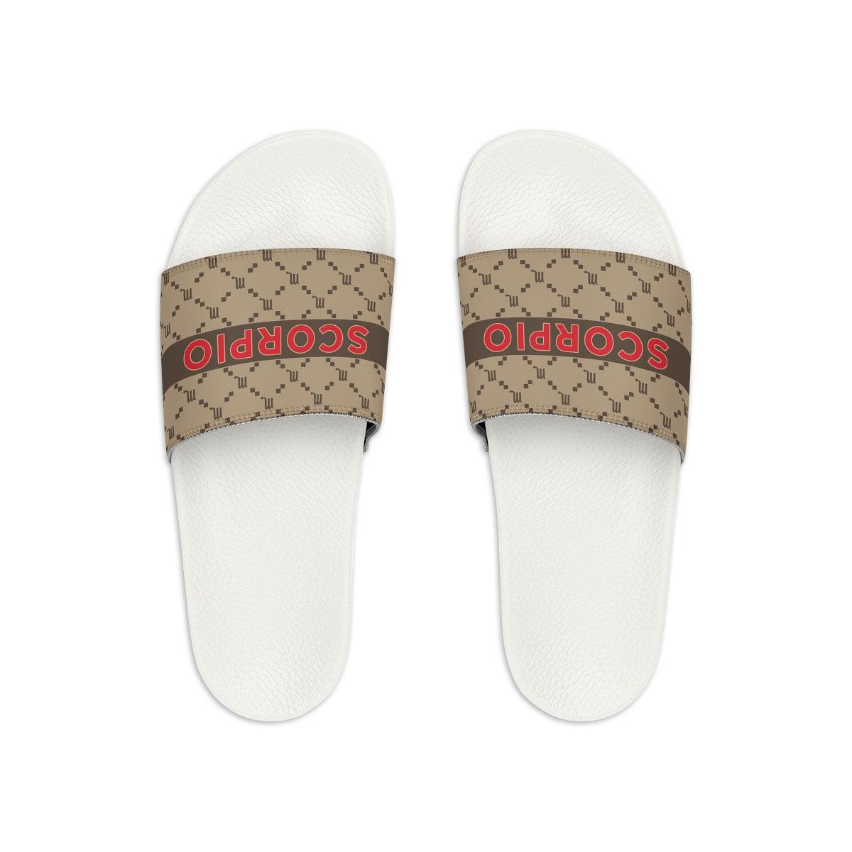 Scorpio G-Style Slide Sandals - Beige
