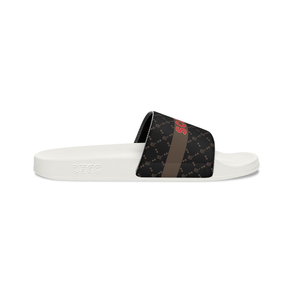 Scorpio G-Style Slide Sandals - Black