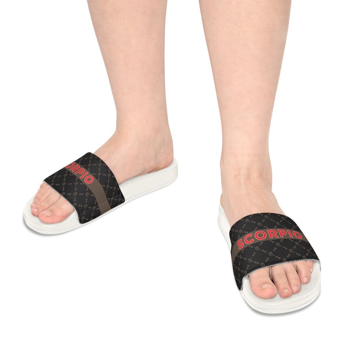 Scorpio G-Style Slide Sandals - Black