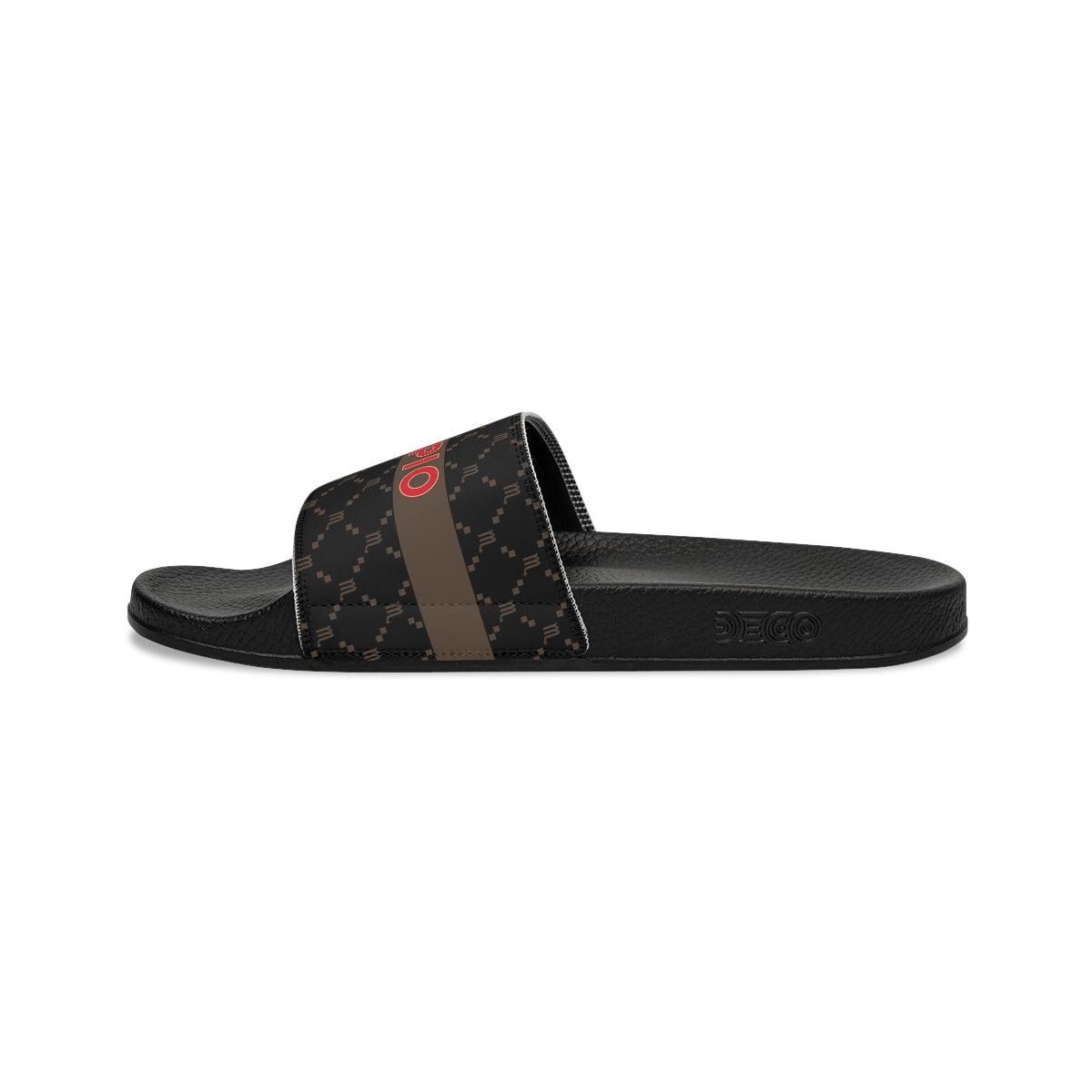 Scorpio G-Style Slide Sandals - Black
