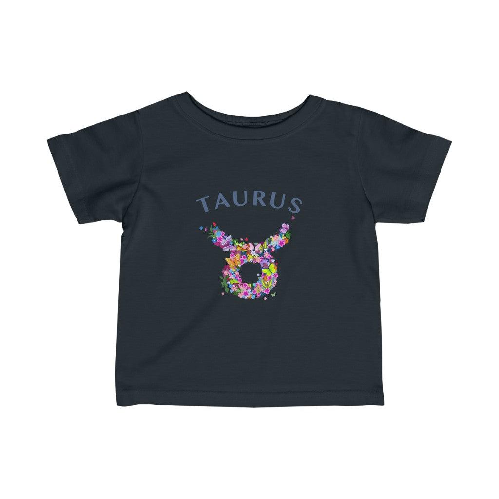 Taurus Floral Baby Tee