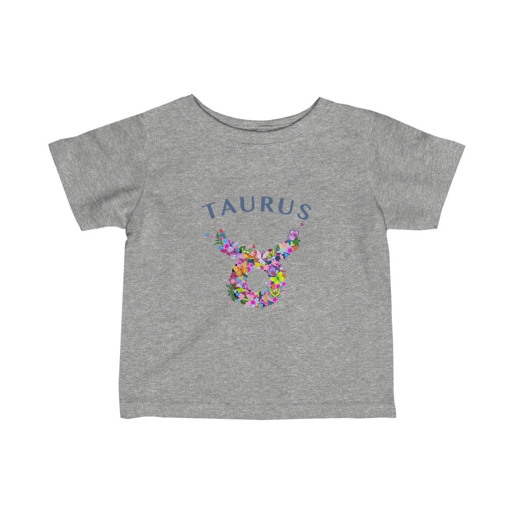 Taurus Floral Baby Tee