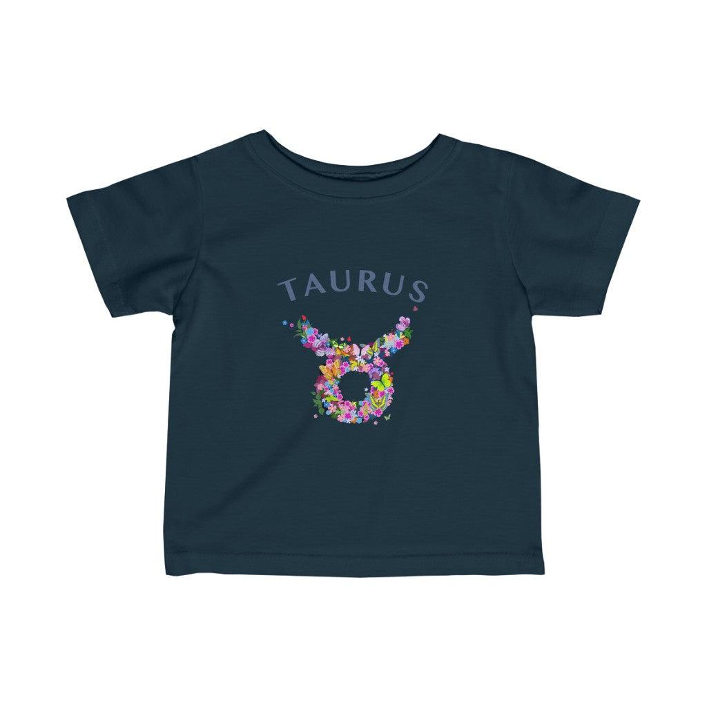 Taurus Floral Baby Tee
