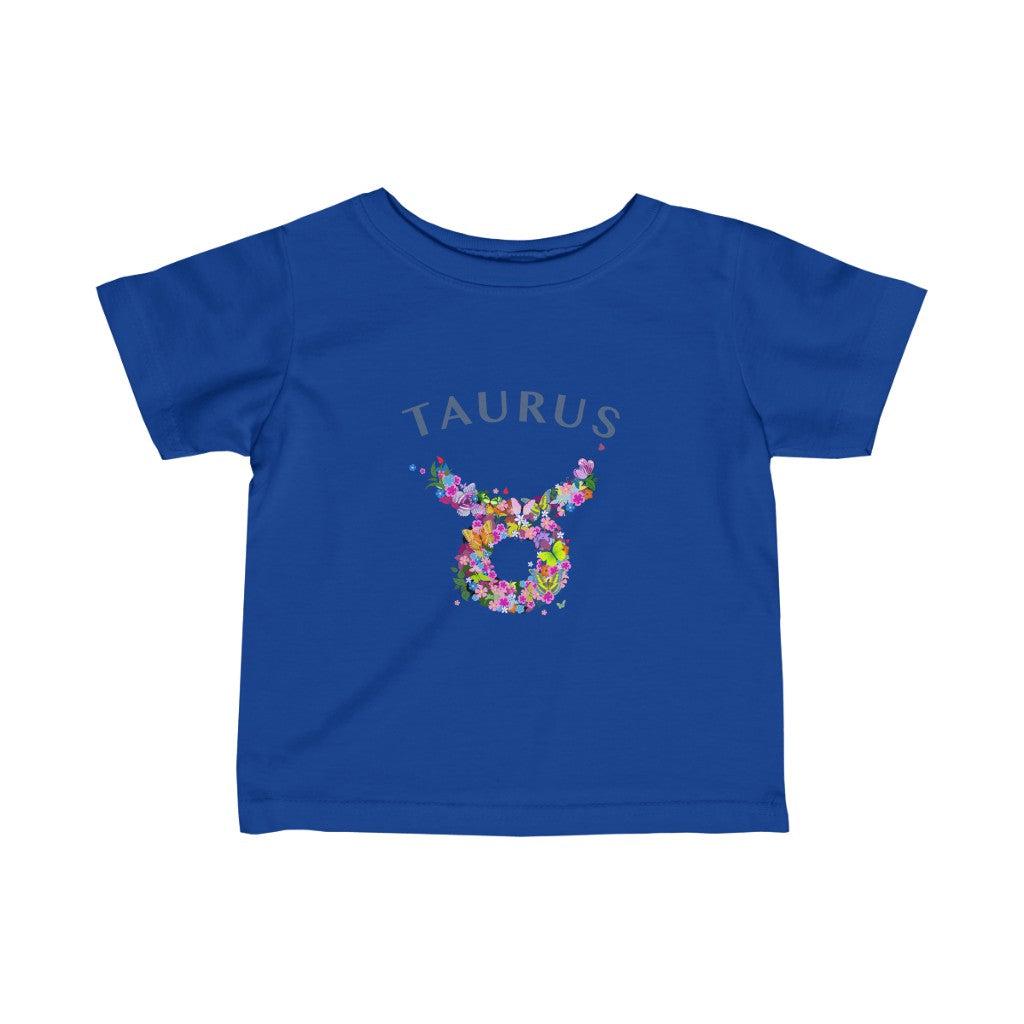 Taurus Floral Baby Tee