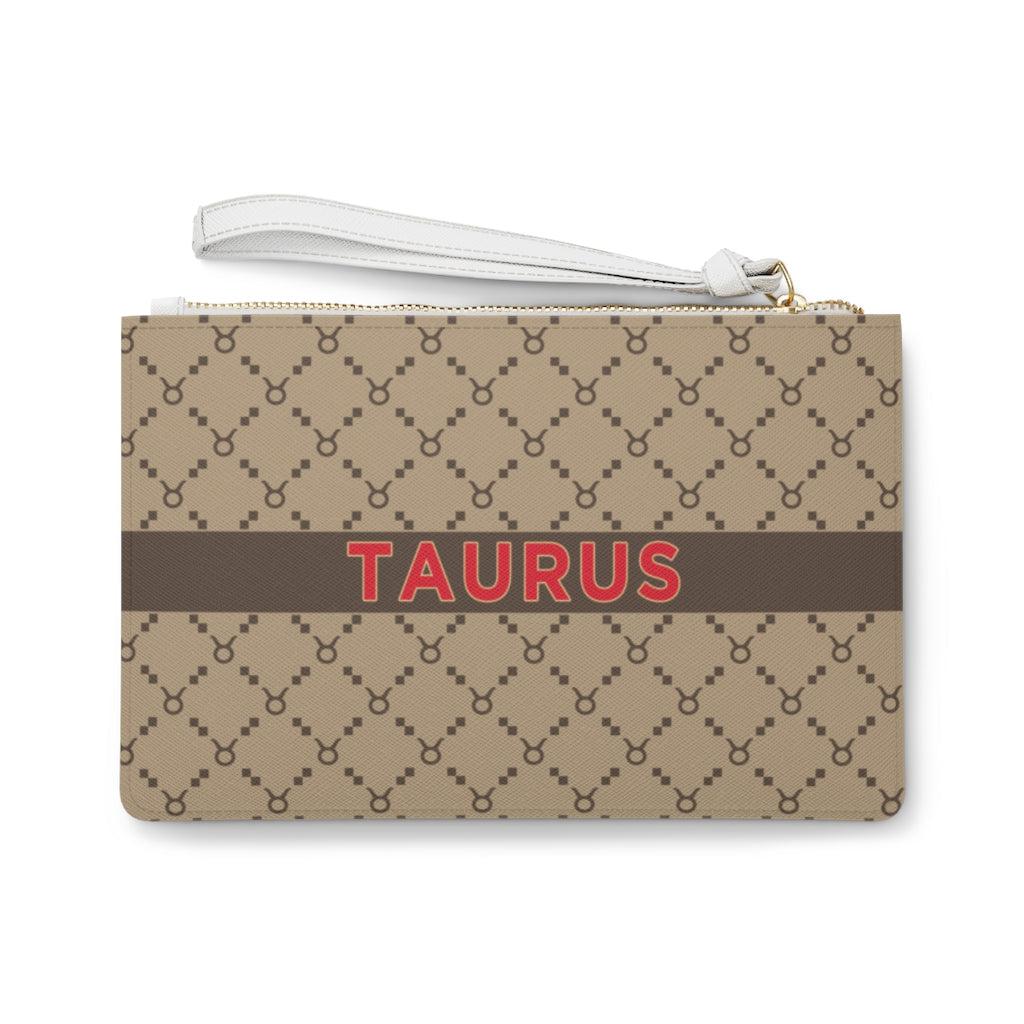 Taurus G-Style Beige Clutch Bag