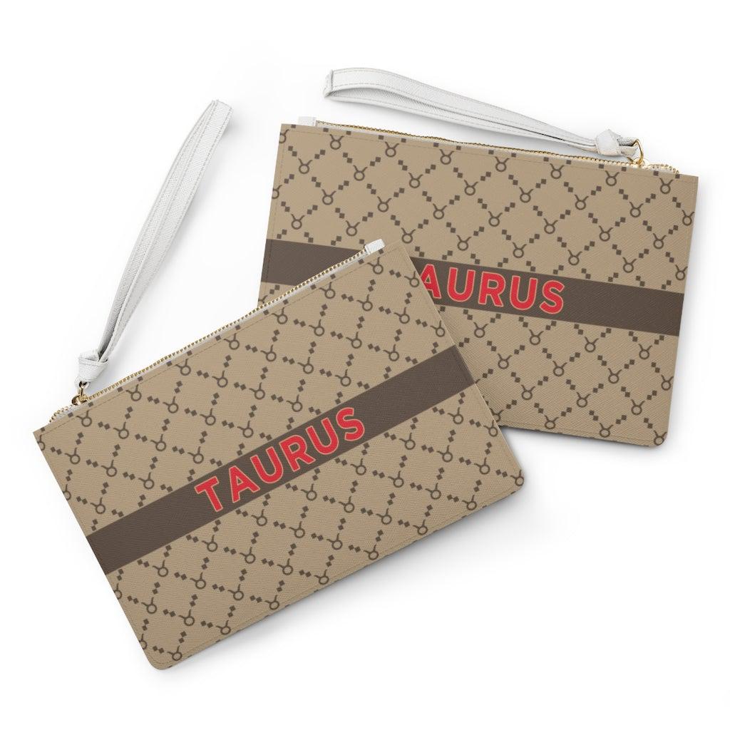 Taurus G-Style Beige Clutch Bag