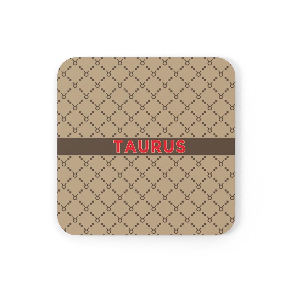 Taurus G-Style Beige Cork Coaster