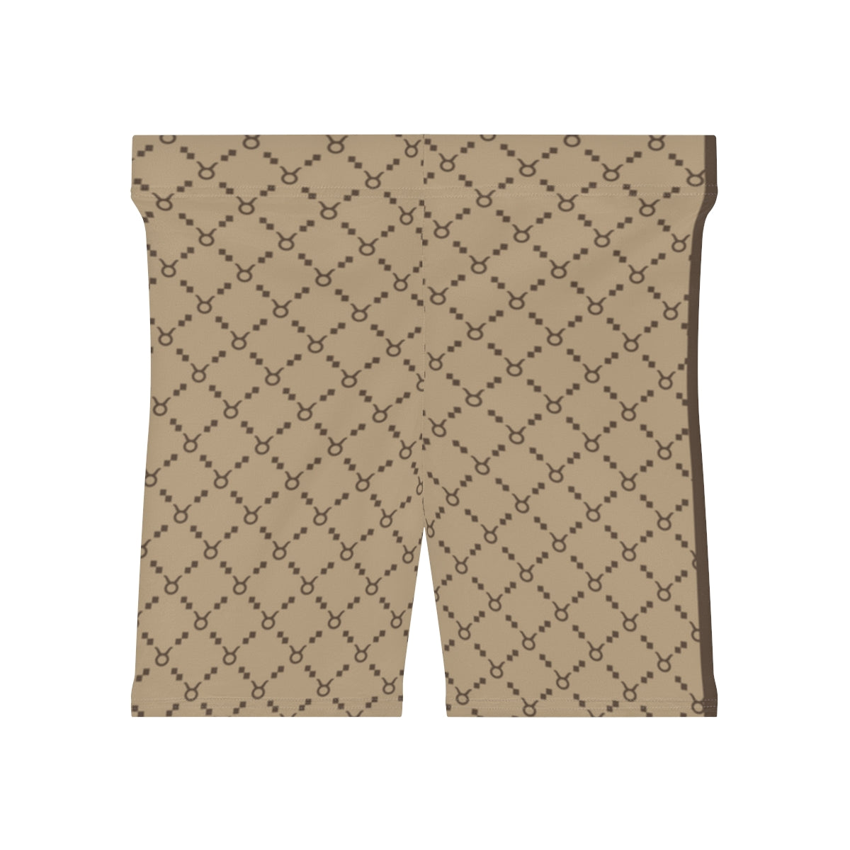 Taurus G-Style Biker Shorts - Beige