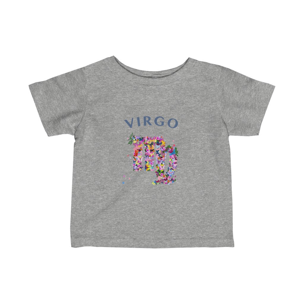 Virgo Floral Baby Tee