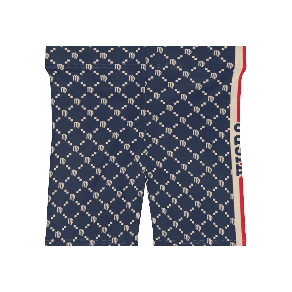 Virgo G-Style Biker Shorts - Blue