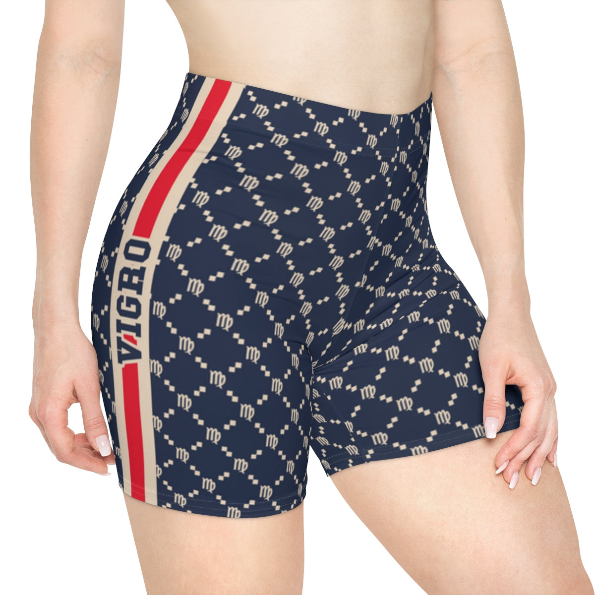 Virgo G-Style Biker Shorts - Blue