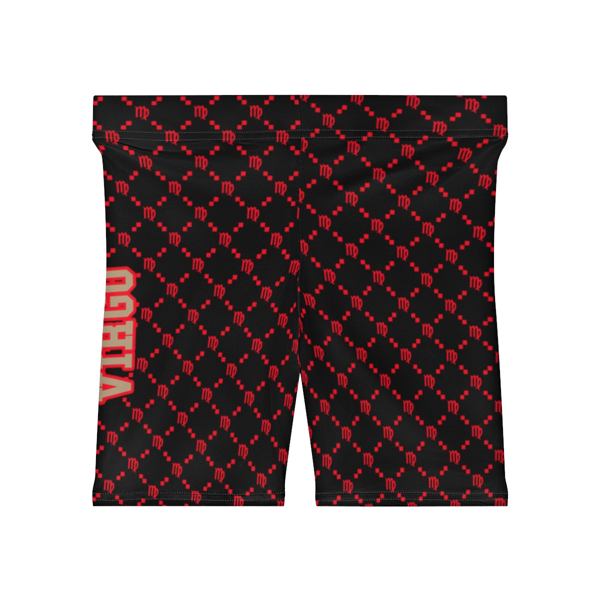 Virgo G-Style Biker Shorts - Red