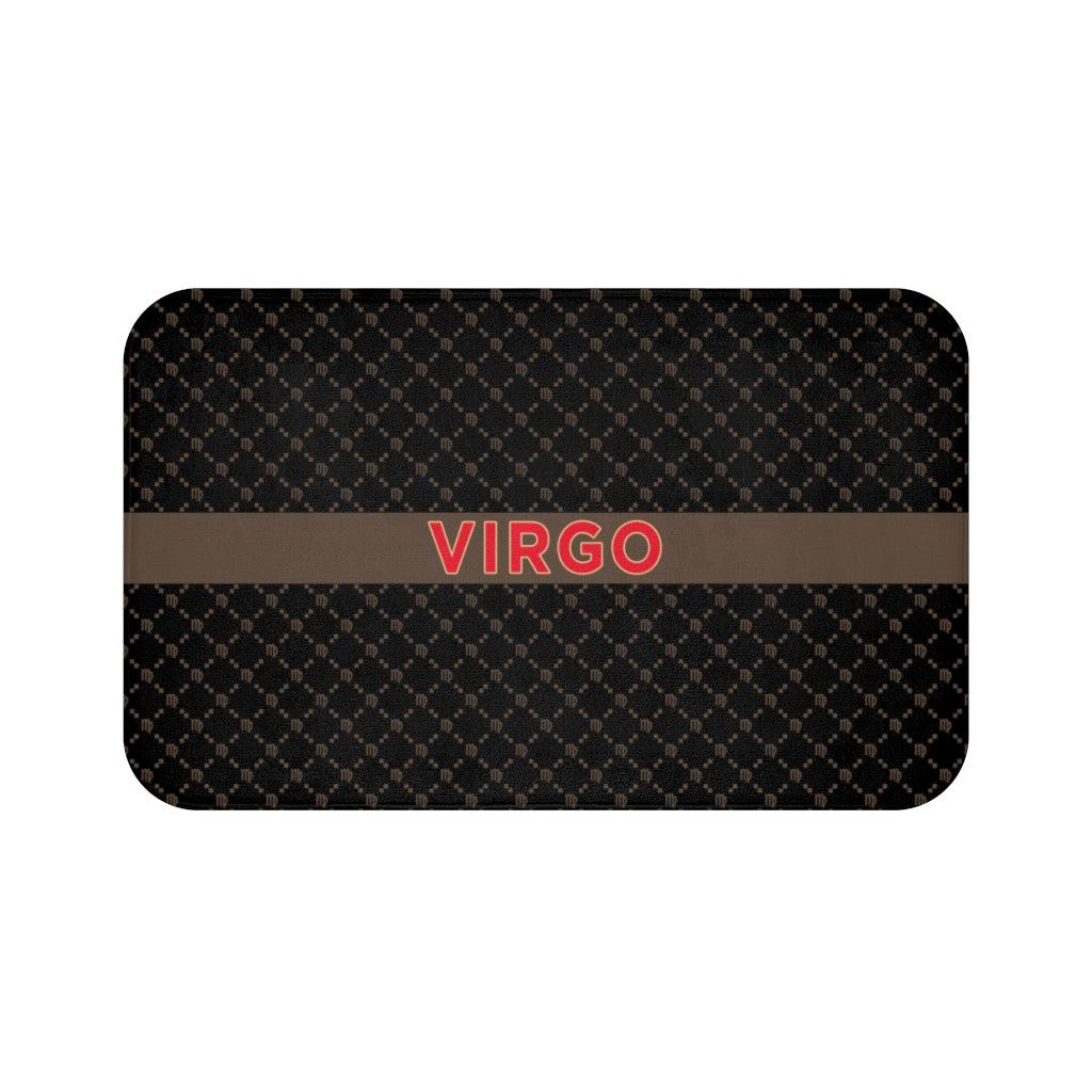 Virgo G-Style Black Bath Mat