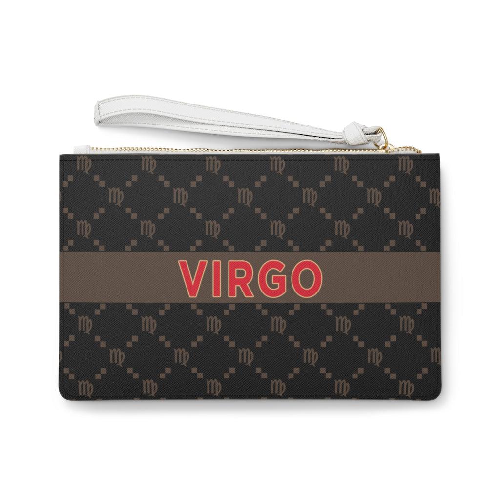 Virgo G-Style Black Clutch Bag