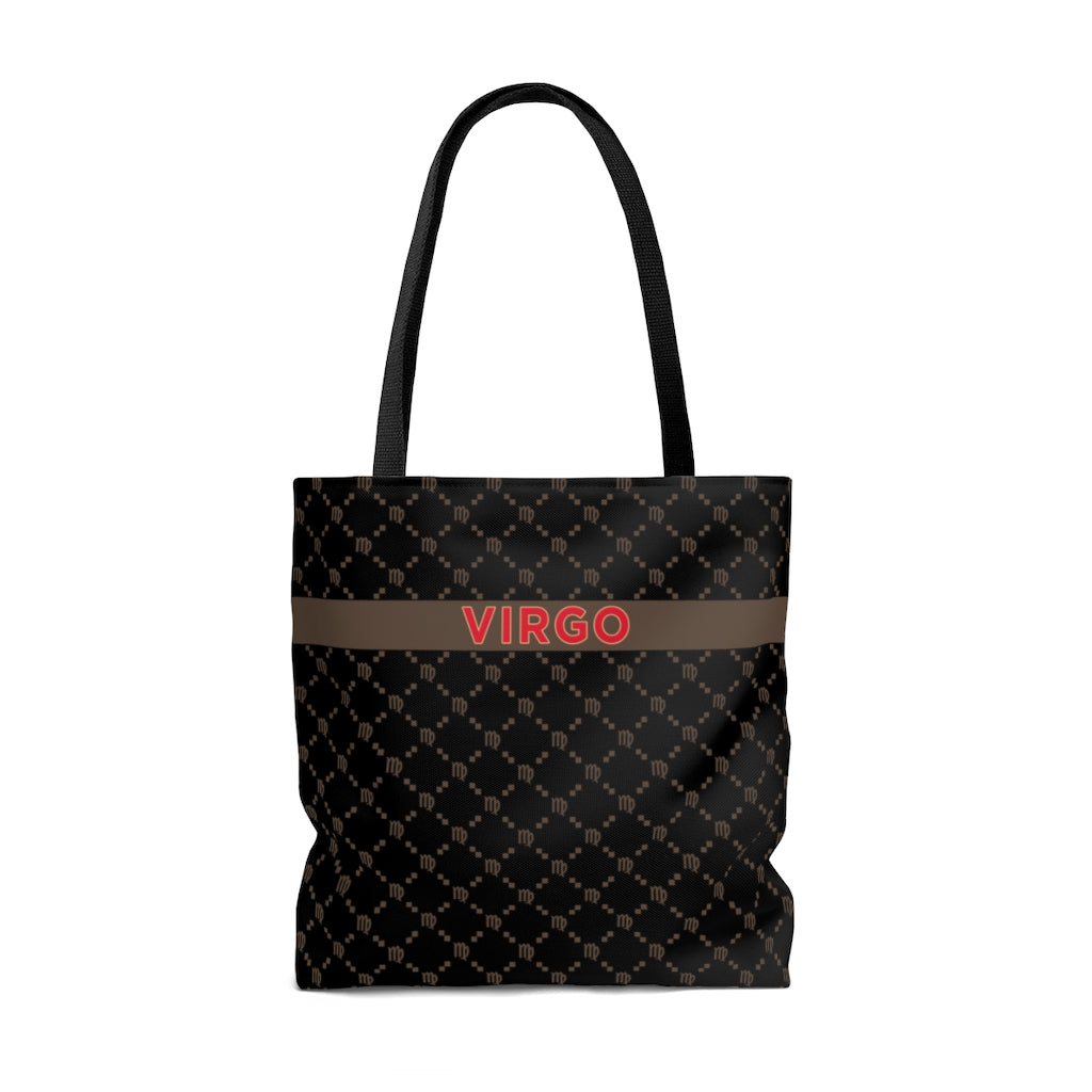 Virgo G-Style Black Tote Bag