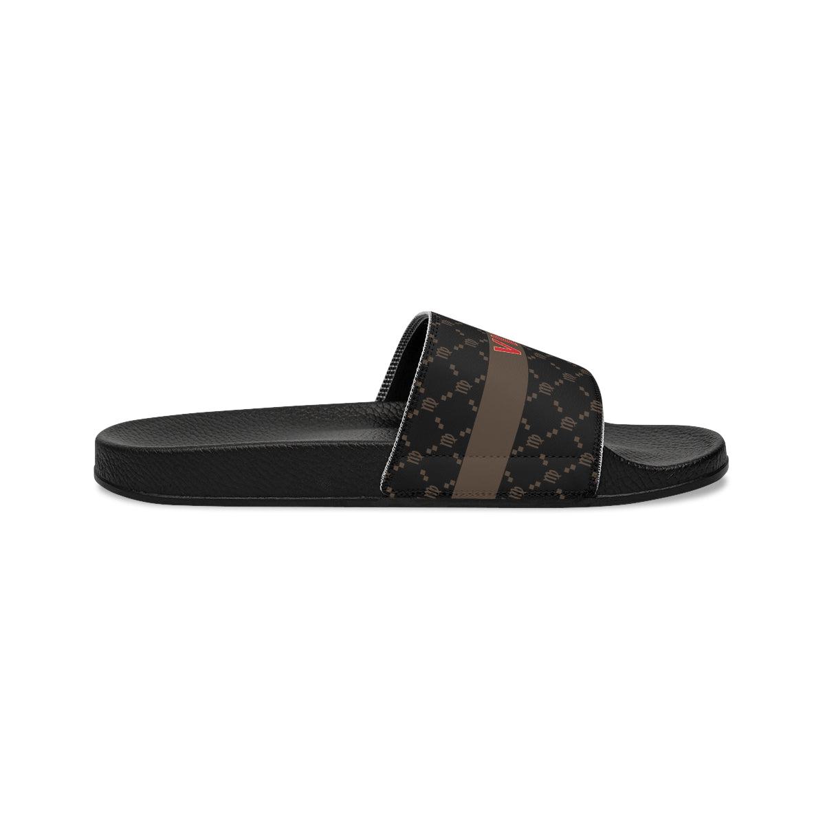 Virgo G-Style Slide Sandals - Black