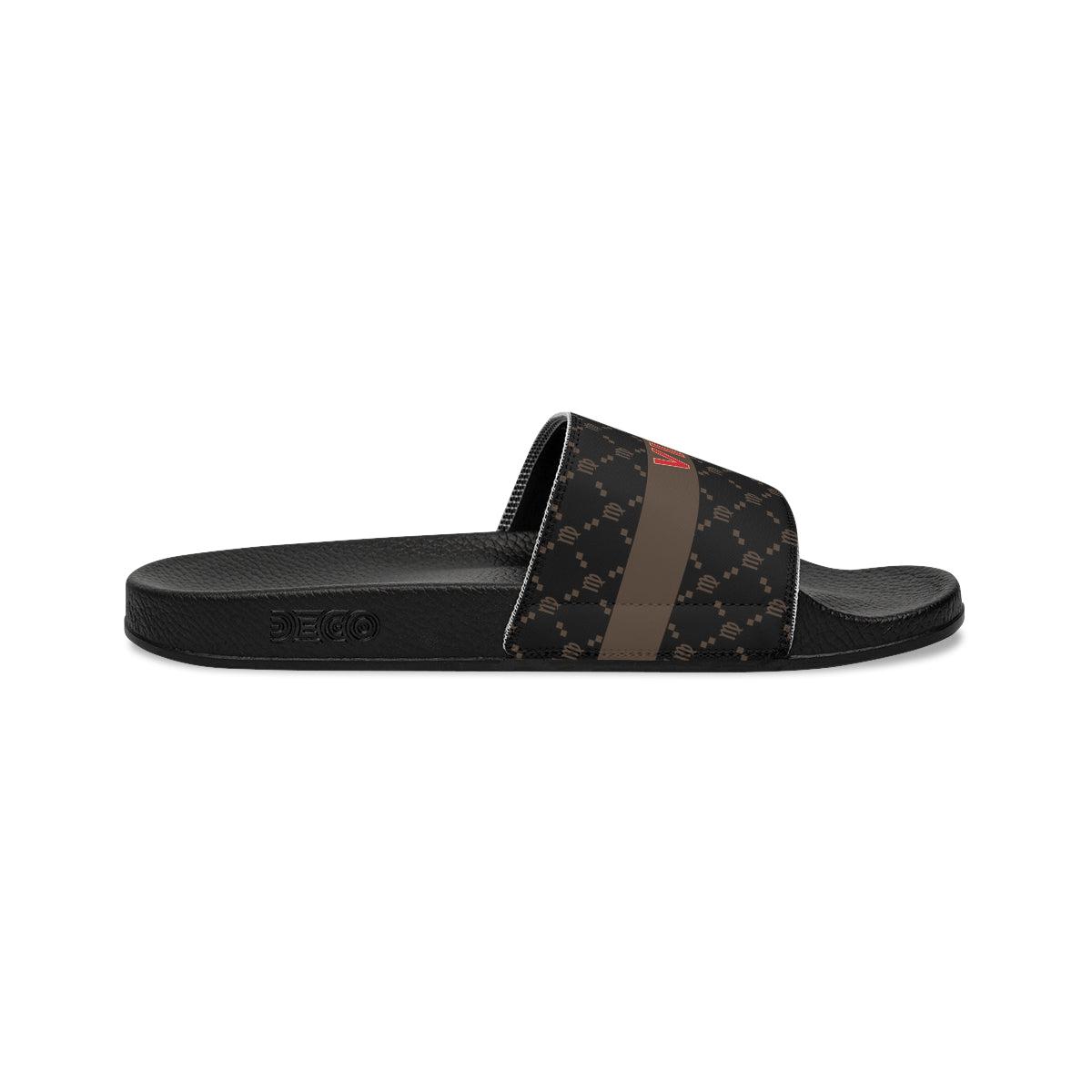 Virgo G-Style Slide Sandals - Black