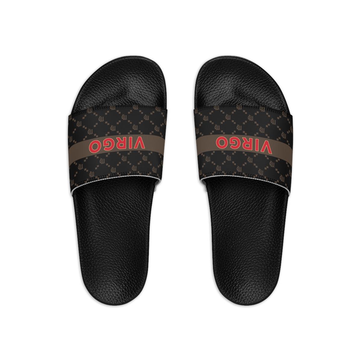 Virgo G-Style Slide Sandals - Black