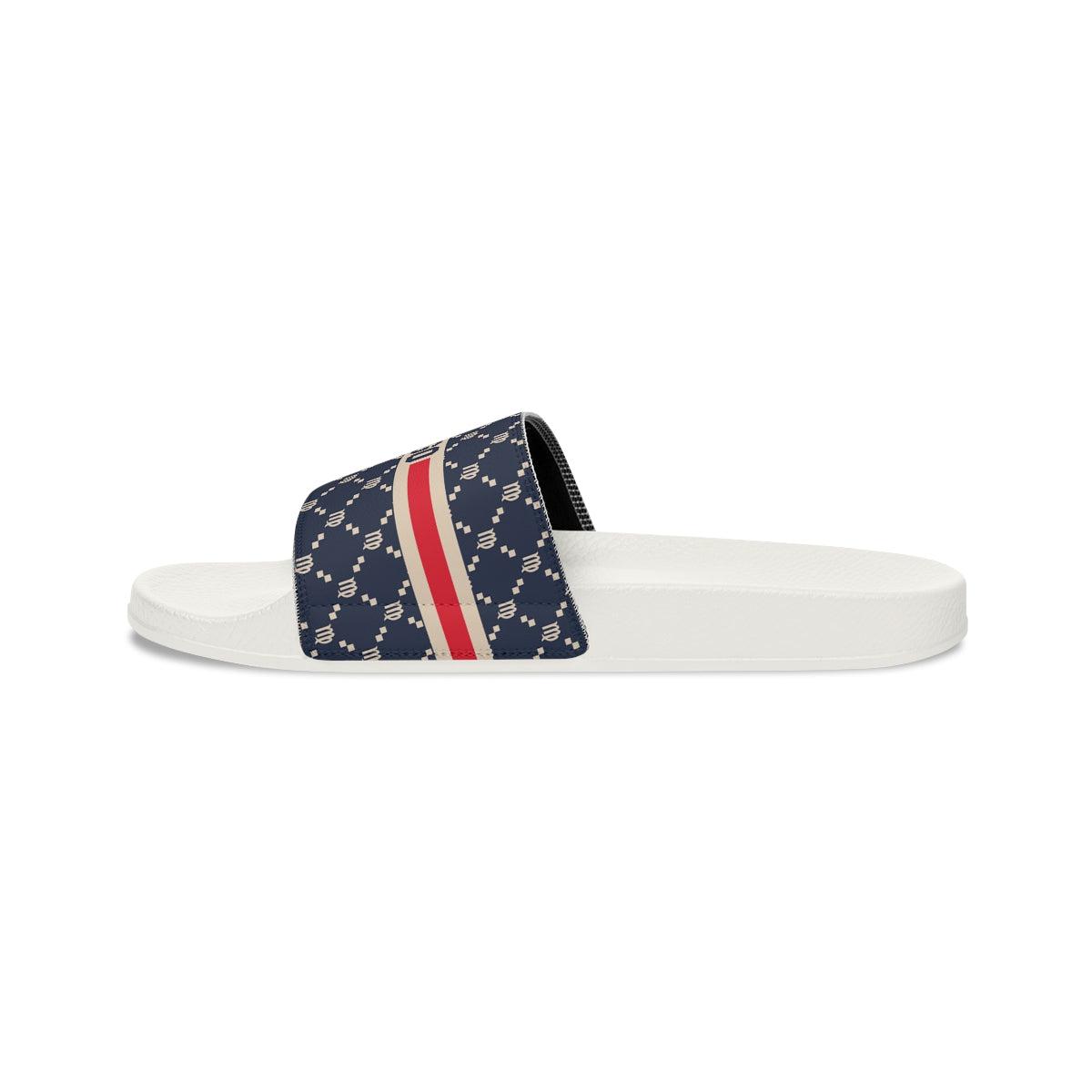 Virgo G-Style Slide Sandals - Blue