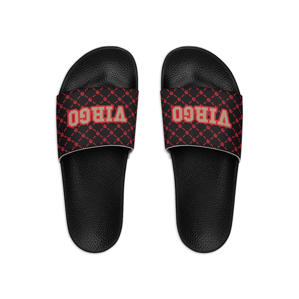 Virgo G-Style Slide Sandals - Red