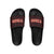 Virgo G-Style Slide Sandals - Red
