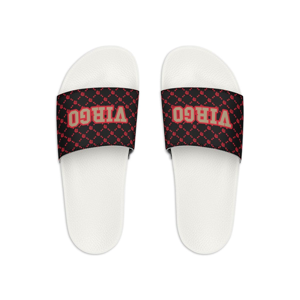 Virgo G-Style Slide Sandals - Red