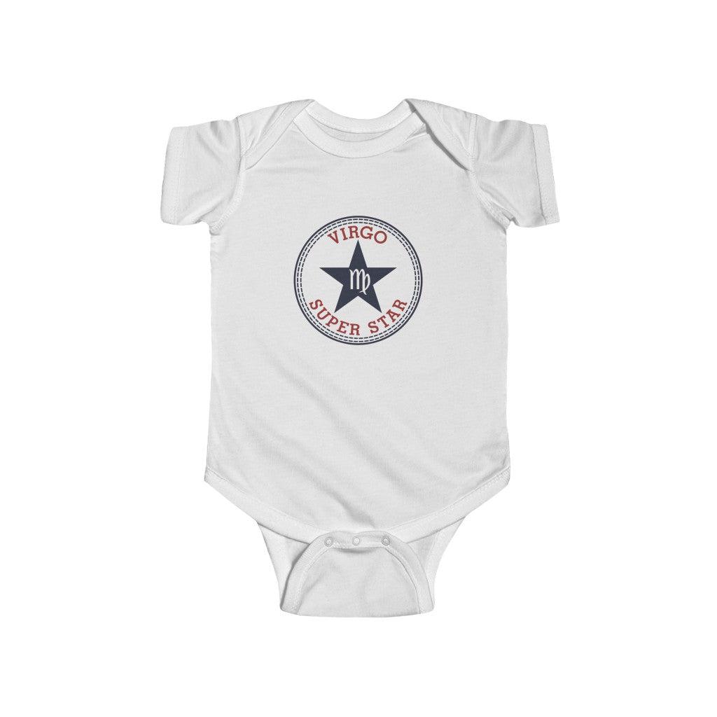 Virgo Super Star Baby Bodysuit