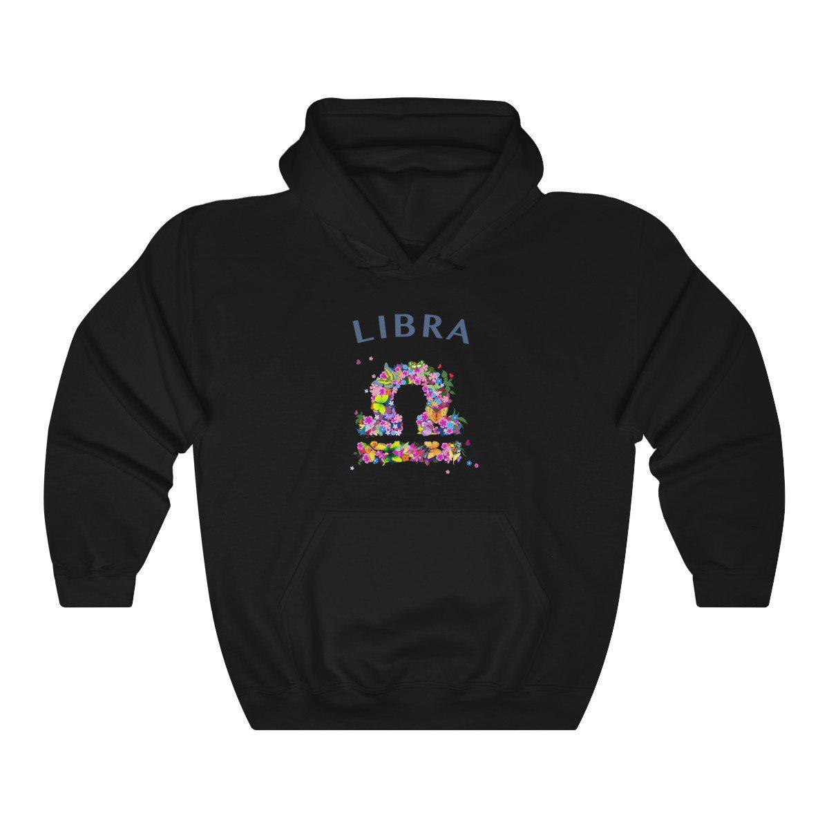 Libra Floral Hoodie