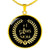 #1 Aries Mom Circle Necklace zodiac jewelry for her birthday outfit