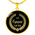 #1 Capricorn Mom Circle Necklace zodiac jewelry for her birthday outfit