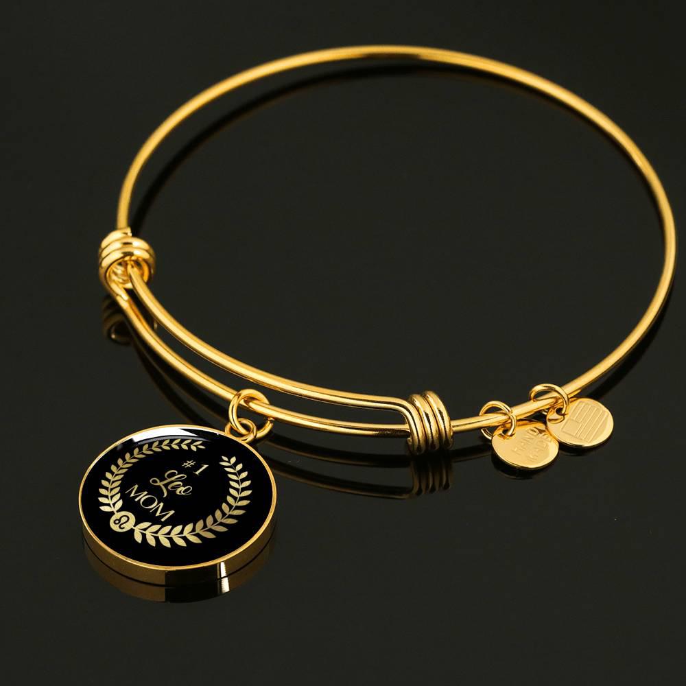 #1 Leo Mom Circle Bangle zodiac jewelry for her birthday outfit