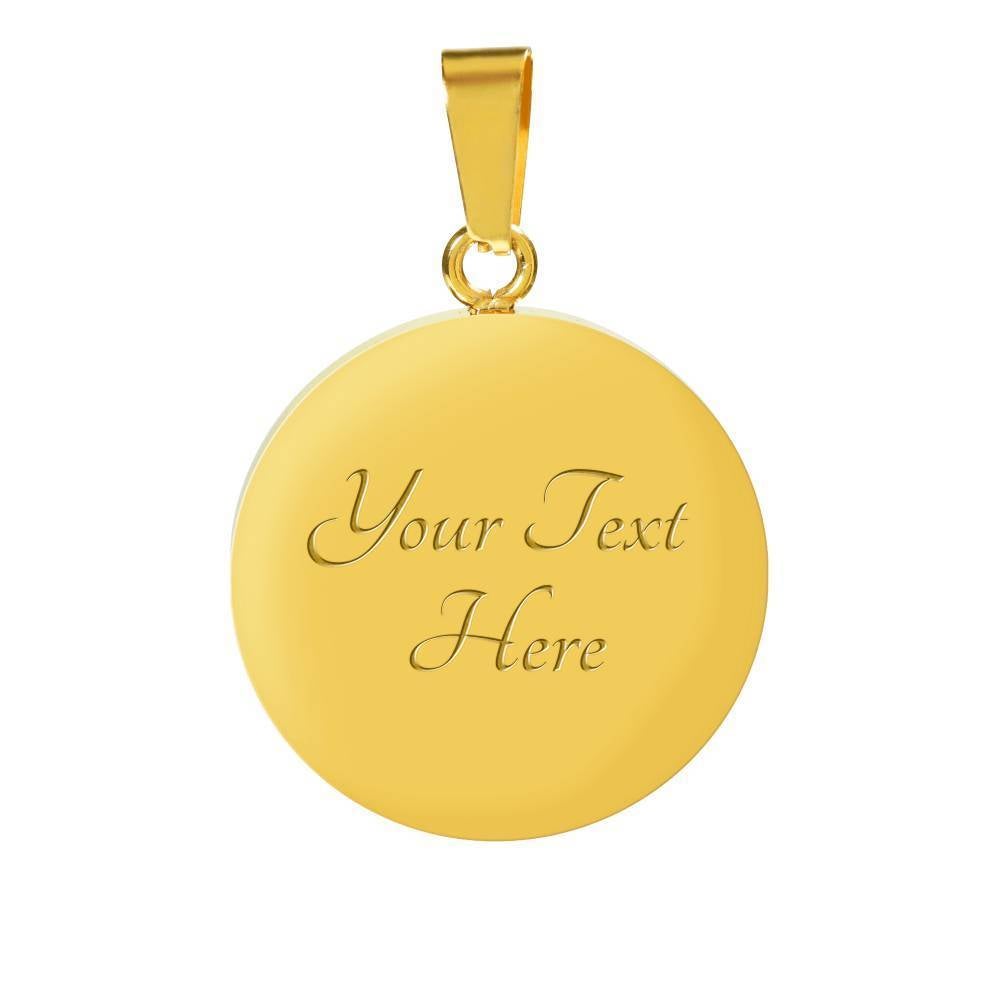 #1 Scorpio Mom Circle Necklace zodiac jewelry for her birthday outfit