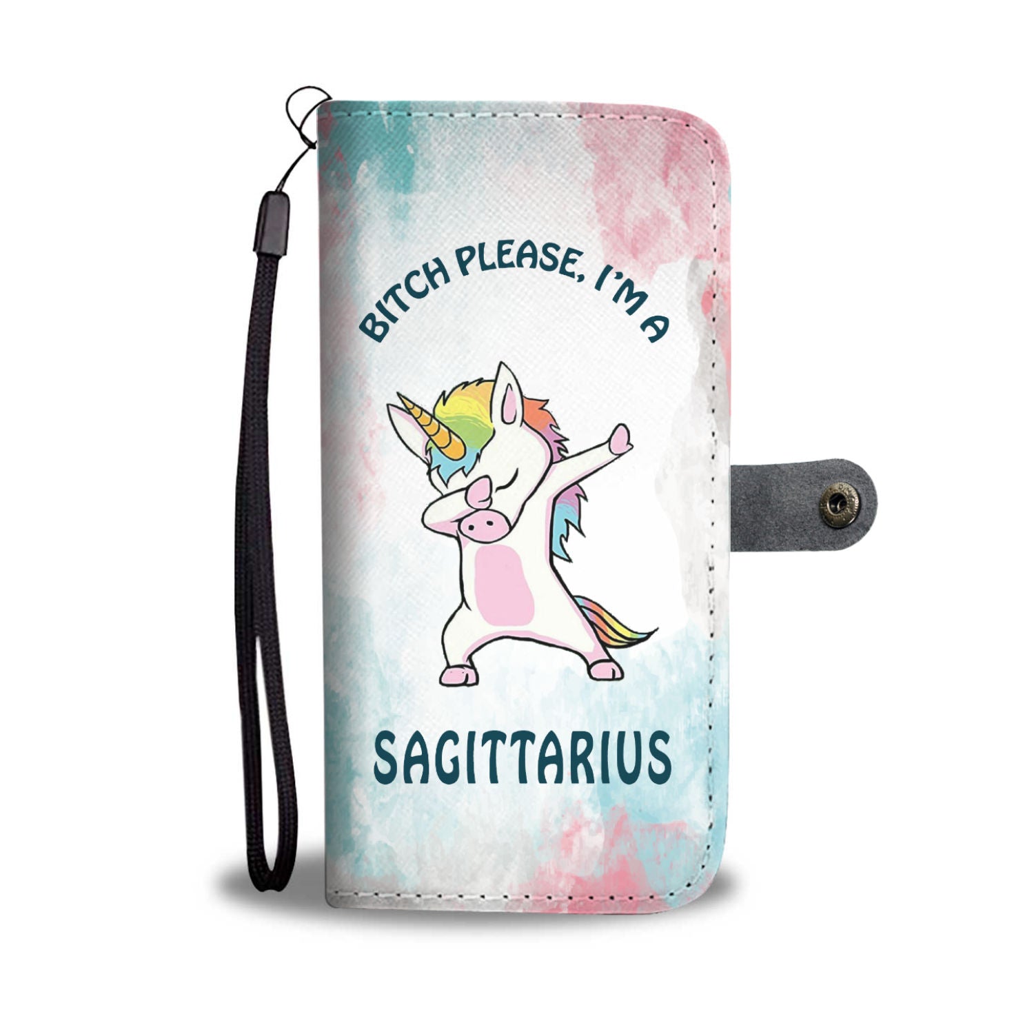Sagittarius Unicorn Phone Wallet