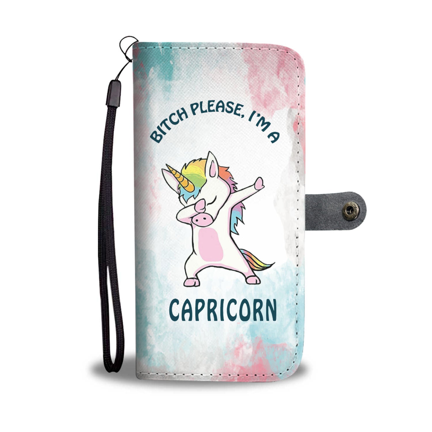 Capricorn Unicorn Phone Wallet