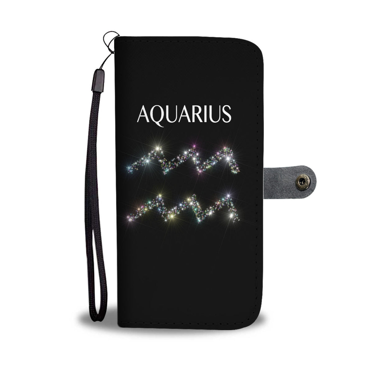 Aquarius Stars Phone Wallet