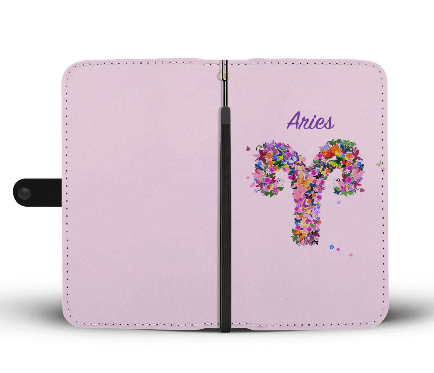Aries Floral Phone Wallet