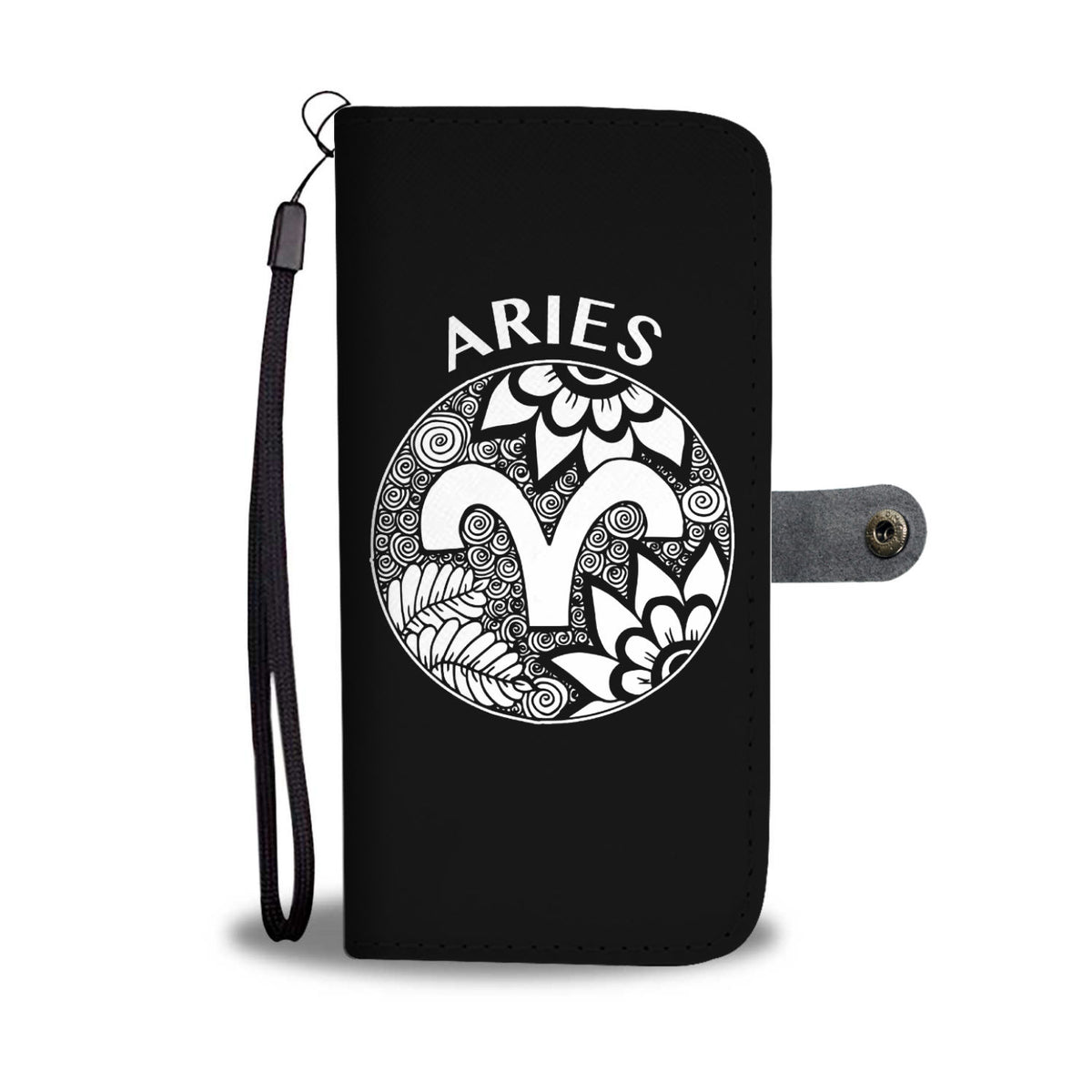 Aries Circle Phone Wallet