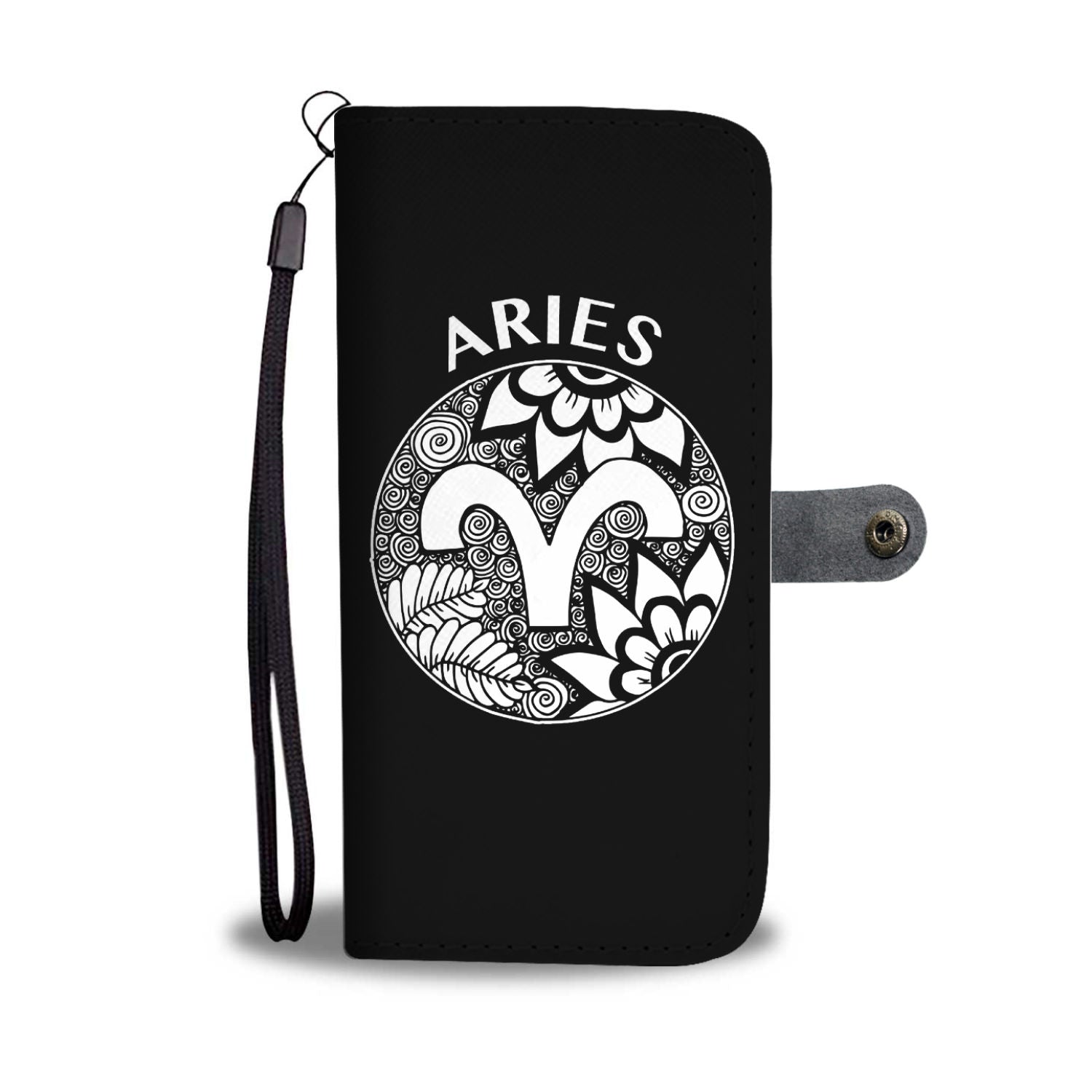 Aries Circle Phone Wallet