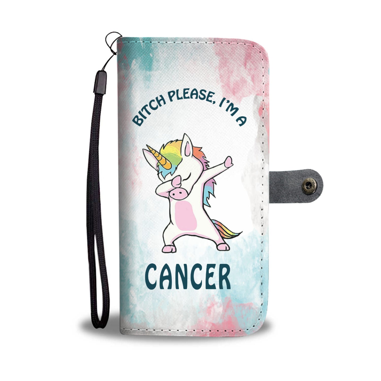 Cancer Unicorn Phone Wallet