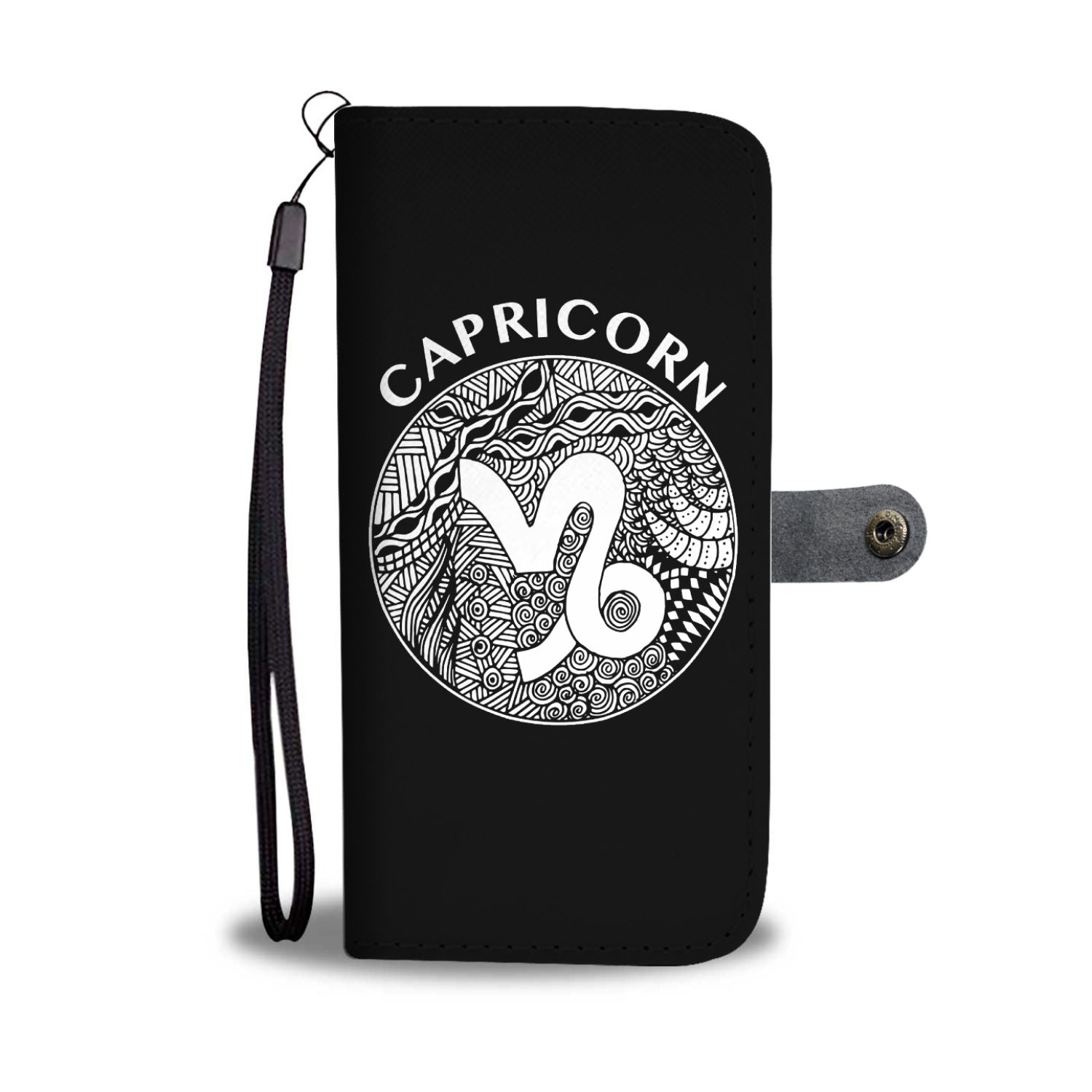 Capricorn Circle Phone Wallet
