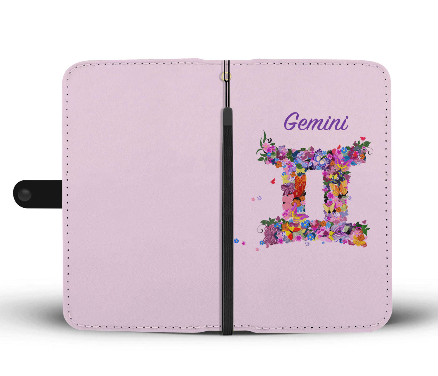 Gemini Floral Phone Wallet