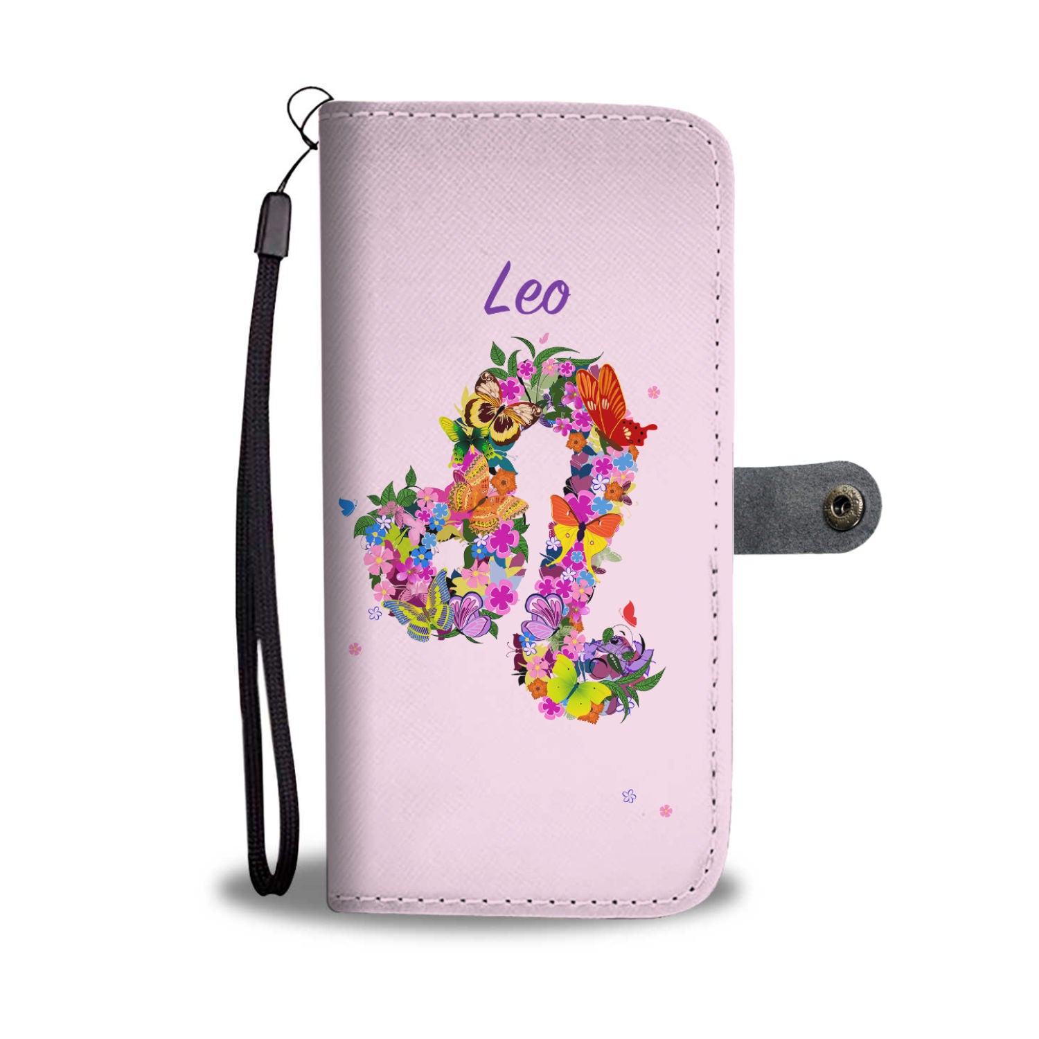 Leo Floral Phone Wallet