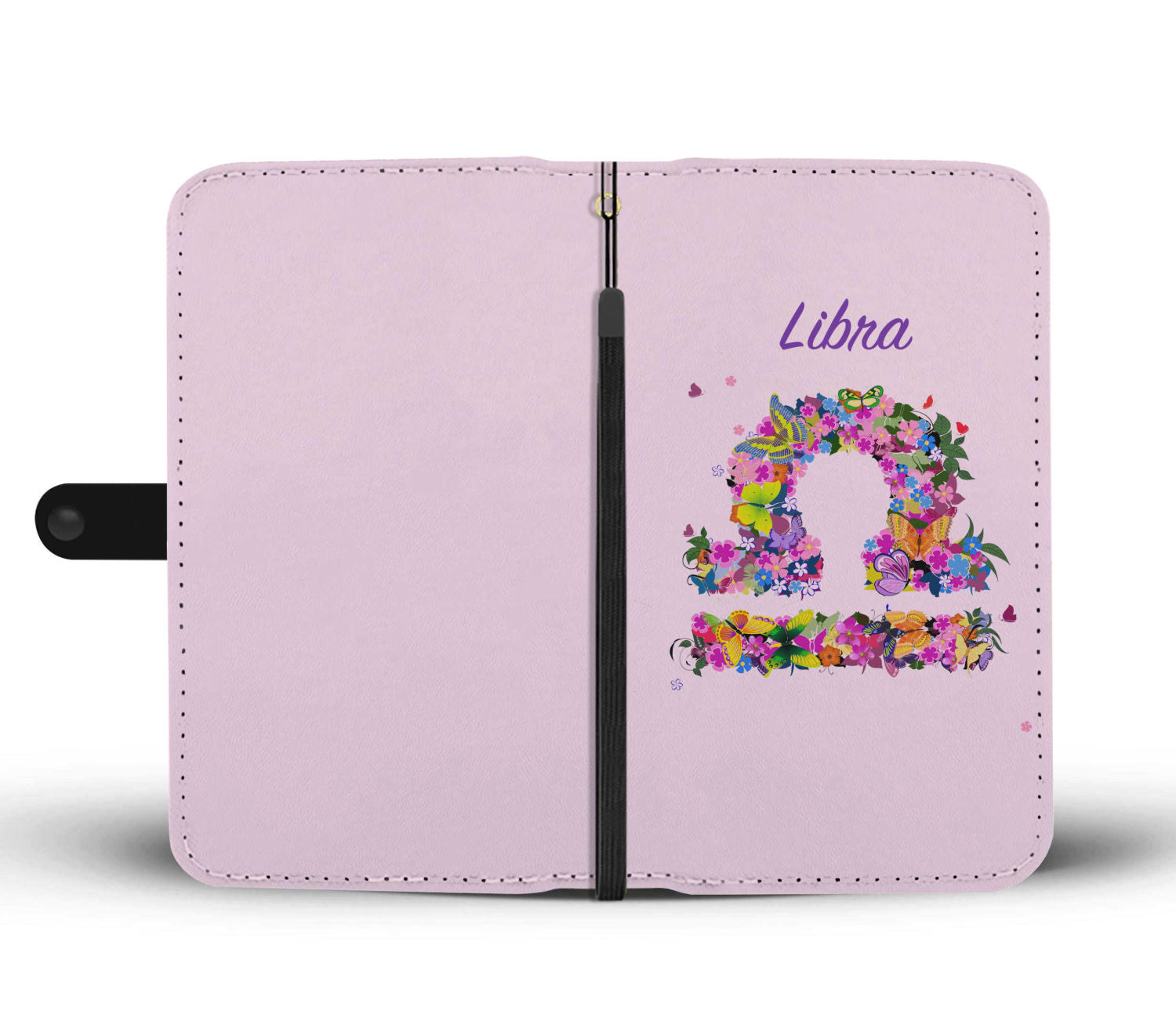 Libra Floral Phone Wallet