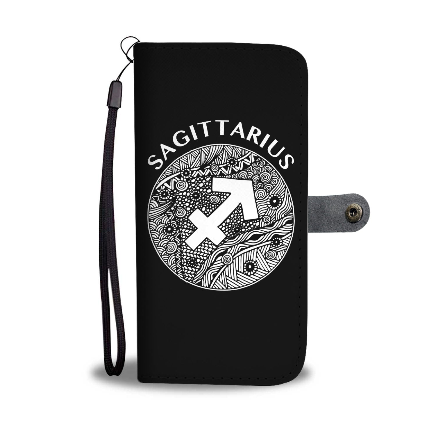 Sagittarius Circle Phone Wallet