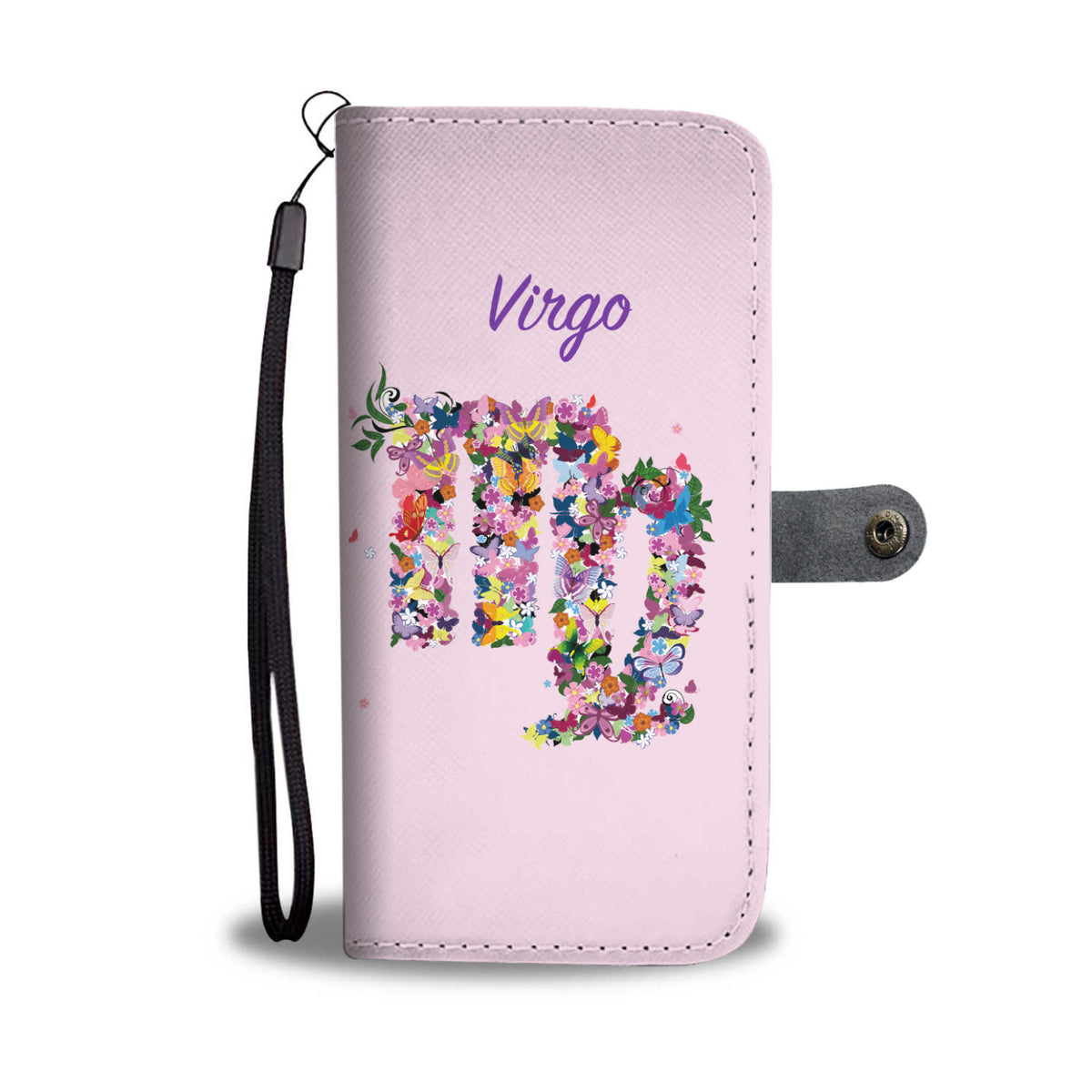 Virgo Floral Phone Wallet