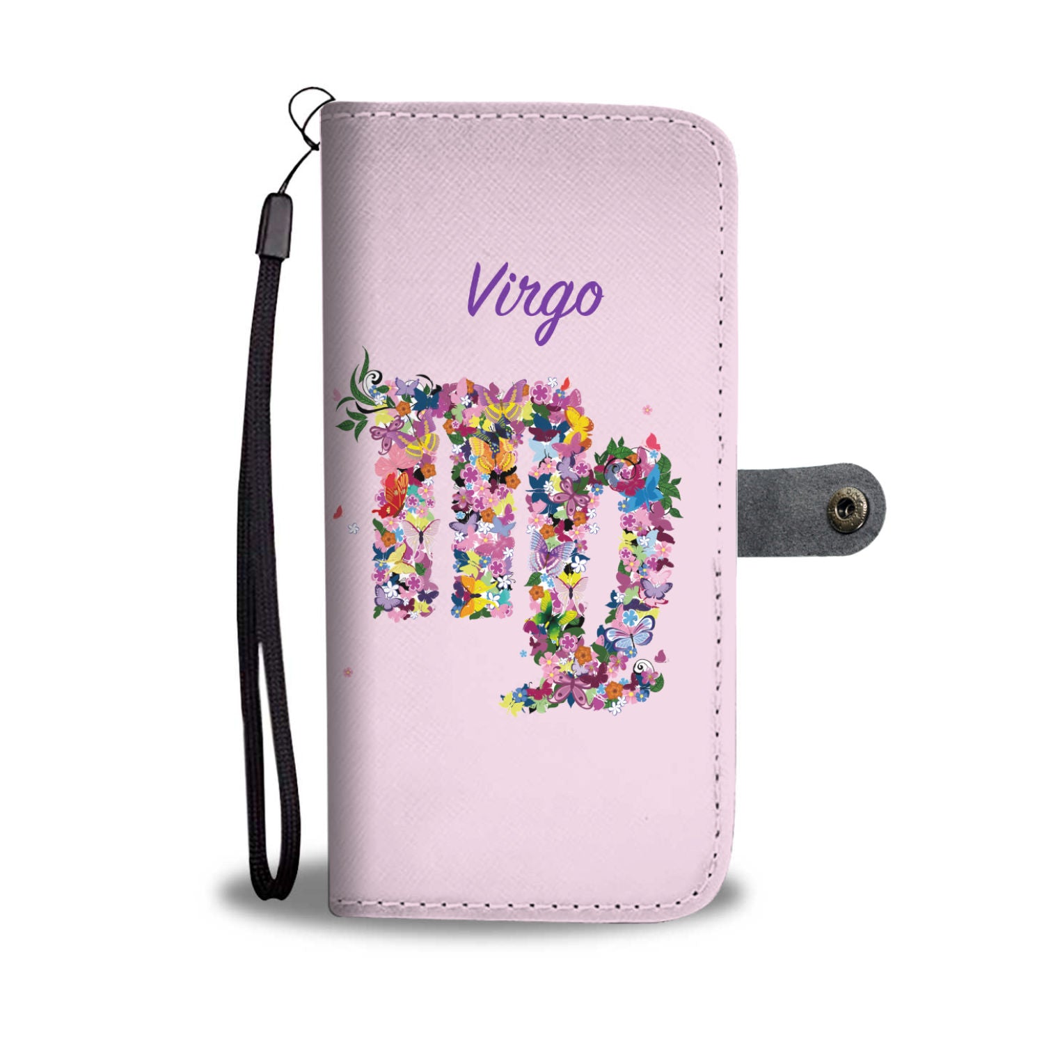 Virgo Floral Phone Wallet