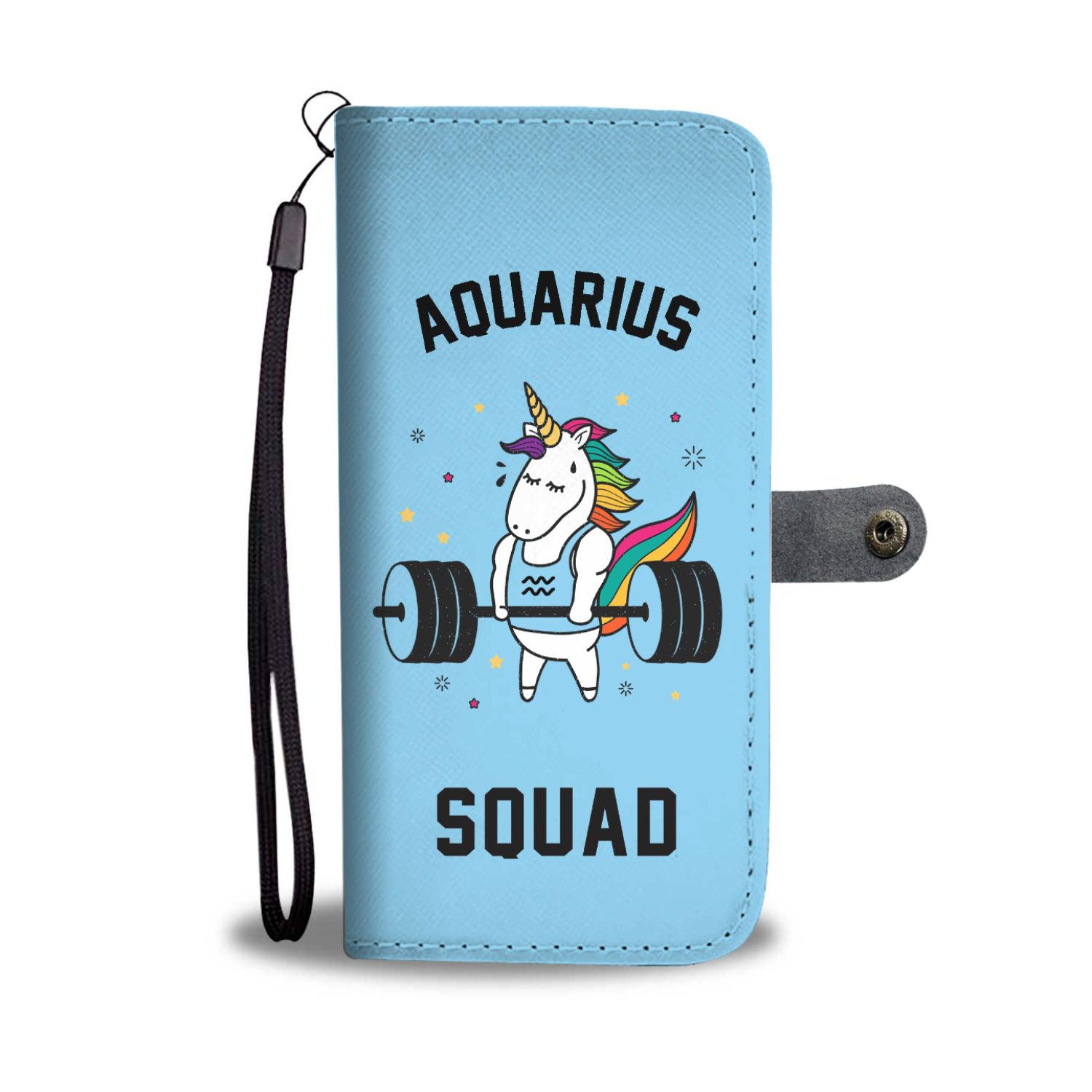 Aquarius Unicorn Squad Phone Wallet