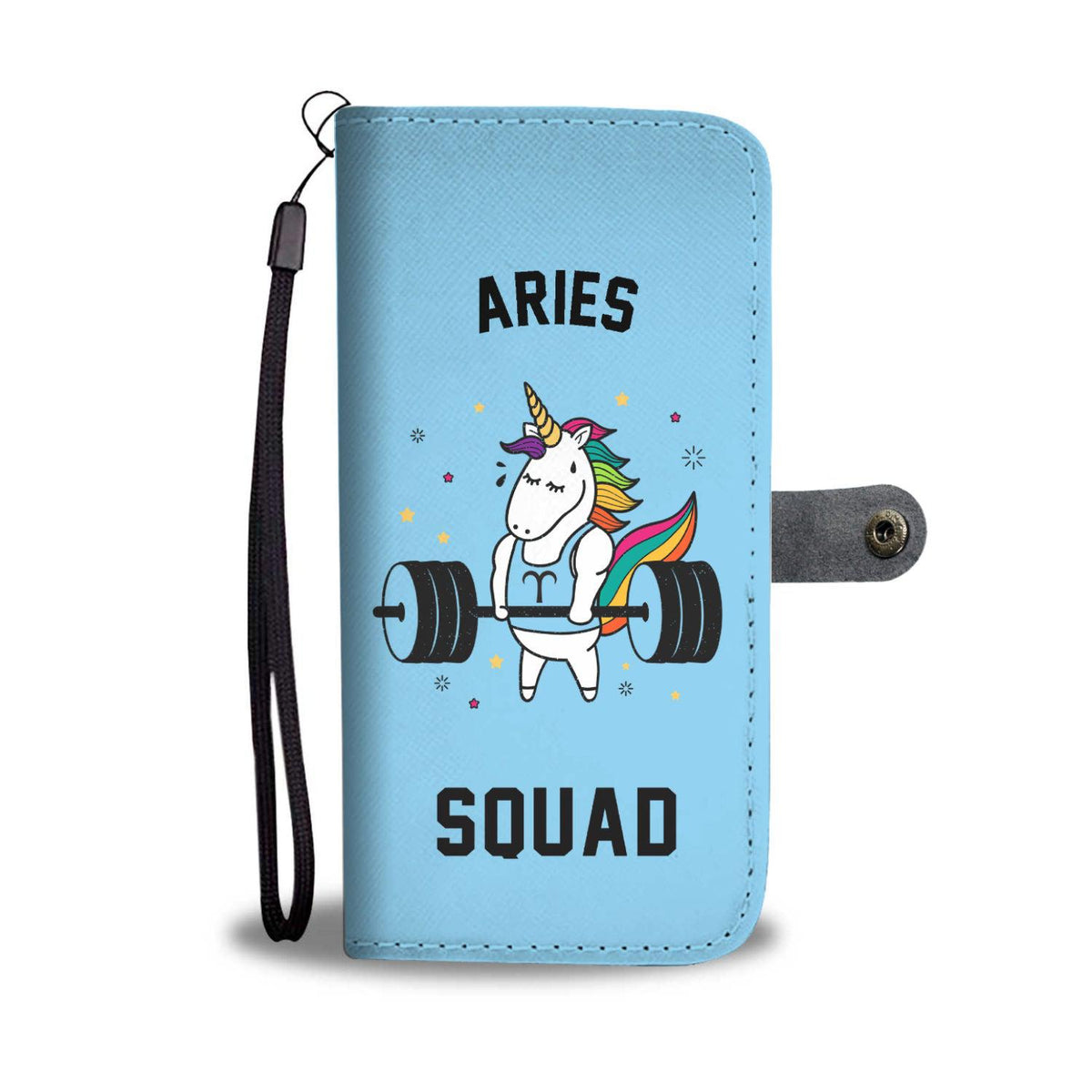 Aries Unicorn Squad Phone Wallet