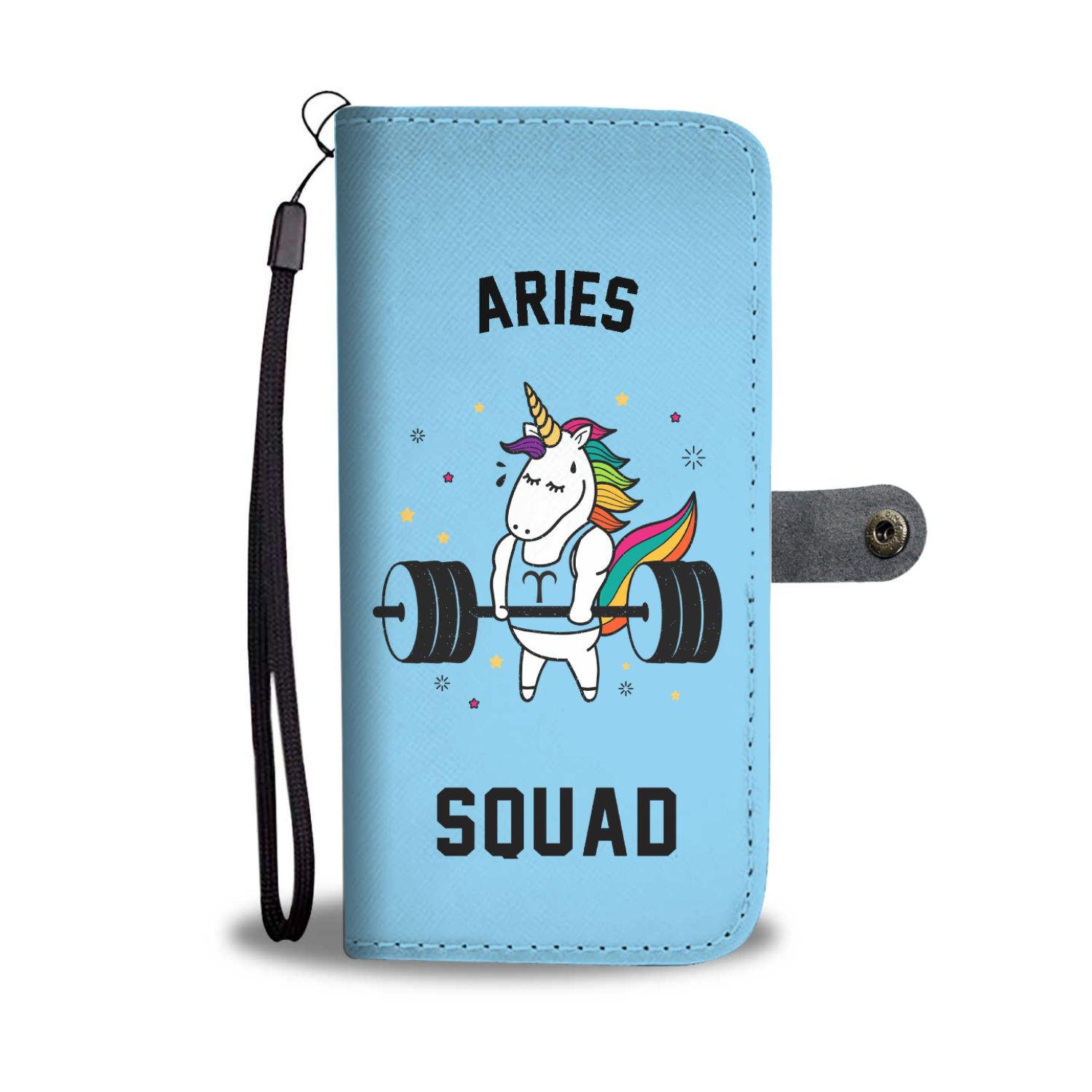 Aries Unicorn Squad Phone Wallet