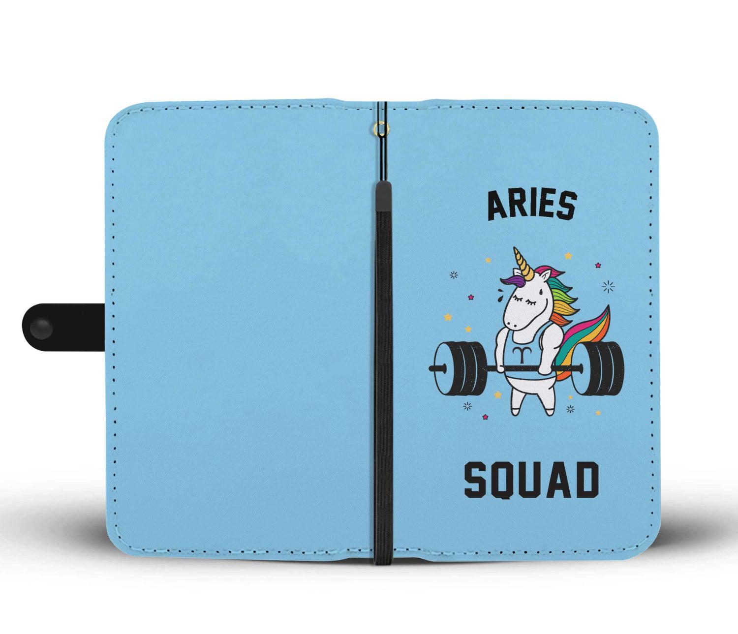Aries Unicorn Squad Phone Wallet